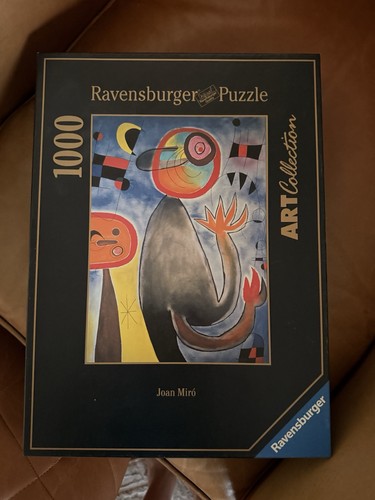 Ravensburger Joan Miro Animal Composition 1000 Piece Art Puzzle 155293 Vintage