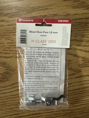 Husqvarna Viking 200S Blind Hem Foot 1,0mm 413305945 H Class 200S