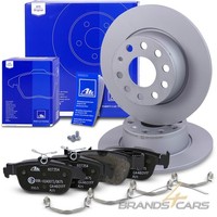 ATE Bremsscheiben Ø272 +BremsbelÄGe Hinten FÜR Skoda Octavia 4 NX3 NX5