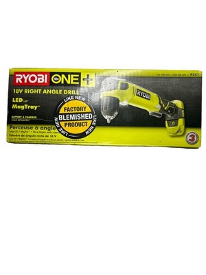 Ryobi 18V Cordless Right Angle Drill  P241 Ships Free