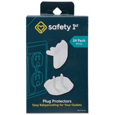 Plug Protectors 24Pk , White, Toddler