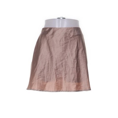 Chiquelle, Rock, Größe: M, Beige, Polyester, Einfarbig, Satin, Damen #ew2