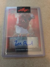 2023 Leaf Steel Leonardo Bernal 1/1 Pre-production Proof