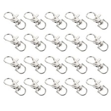 20pcs Bird Stainless Steel Locks Pet Bird Cage Door Cage Buckle Lock