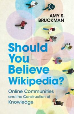 #ad PB 2022 Should You Believe Wikipedia? by Bruckman Amy S. $11.99