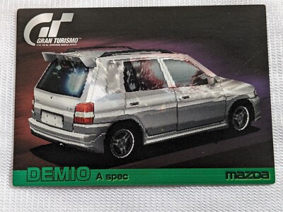 Demio A spec Mazda Gran Turismo Hint Card No.134 1997 Japanese