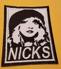 Stevie Lynn Nicks Band Embroidered Patch approx 2.75x3.5"