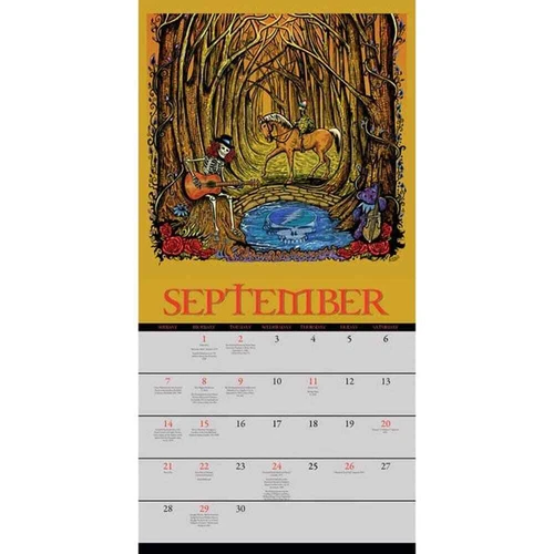 NMR Calendars,  Grateful Dead 2025 Wall Calendar