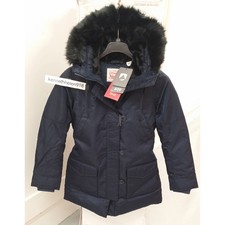 Levis Katalina Down Parka Jacket Coat Navy Womens Size M,l