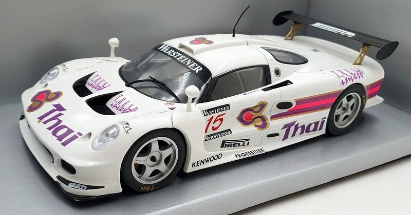 Chrono 1/18 Scale H1072 - Lotus Elise GT1'thai' #15 R. Prutirat