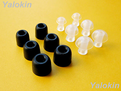 NEW 12pcs (BMF-CLODMH-A) Memory Foam & Isolation Tips for Westone UM Pro Series