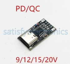 5A Type-C PD/QC Quick Charge Fast Charging Board USB Boost Circuit DC Module DIY