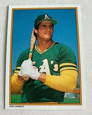 MLB JOSE CANSECO Athletic's 1987 Topps All-Star ROOKIE Baseball Trading CARD #59
