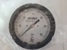 Trerice 450B Pressure Gauge, 4-1/2" Dial, 1/4" NPT, 0-60 PSI - FREE SHIPPING