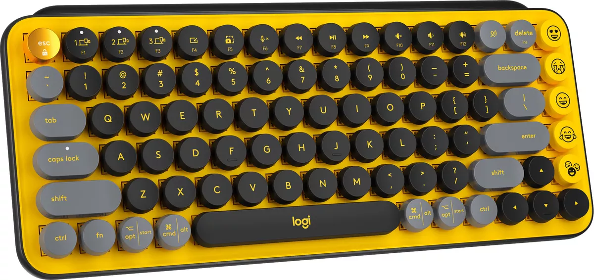Logitech - POP Keys Wireless Mechanical Tactile Switch Keyboard for Windows/M Logitech - POP Keys Wireless Mechanical Tactile Switch Keyboard for Windows/M