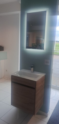 Sanipa Twiga + Grohe Eurocube Gäste Waschtisch-Möbel-Kombi B: 520mm UVP 2417 EUR - Bild 2 von 8