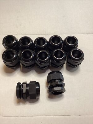 Ampele 12 PAC 1  NPT Cable Gland Waterproof Adjustable 0.73-0.98 Joints Gaskets 
