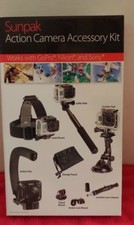 Sunpak Action Camera GoPro Accessory Kit For GoPro, Sony