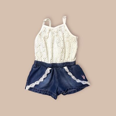 U.S Polo Assn. Toddler Romper Size 5/6