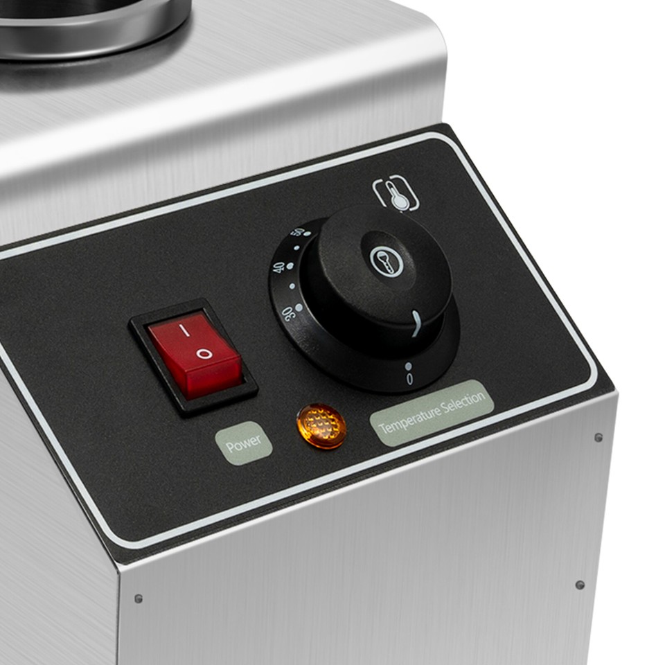 Hot Melted Butter Dispenser Pump, Nacho Cheese Warmer Popcorn Condiment