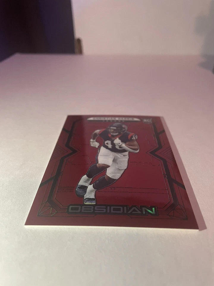 CHRISTIAN HARRIS 2022 Panini Obsidian Electric Etch RED Flood RC 22 /29 - Image 4 of 4