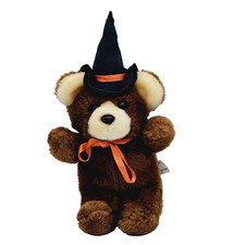 9" Vintage Target Witch Teddy Bear Halloween Plush Stuffed Animal