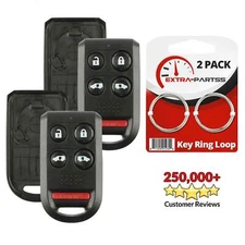 2 New 5b Replacement Entry Remote Car Fob Shell Case for Honda OUCG8D-399H-A