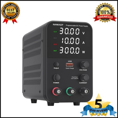 DC Netzteil 0-30V,0-10A regelbar,Schaltnetzteil,Mini High Pre...