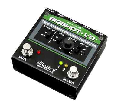 Radial Engineering BigShot i/o Instrument Selector w/ LEDs | eBay