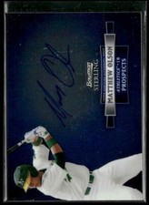 2012 Bowman Sterling #BSAP-MO Matthew Olson Prospect Autographs