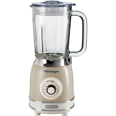 Ariete Standmixer Vintage creme, Glasbecher  , beige