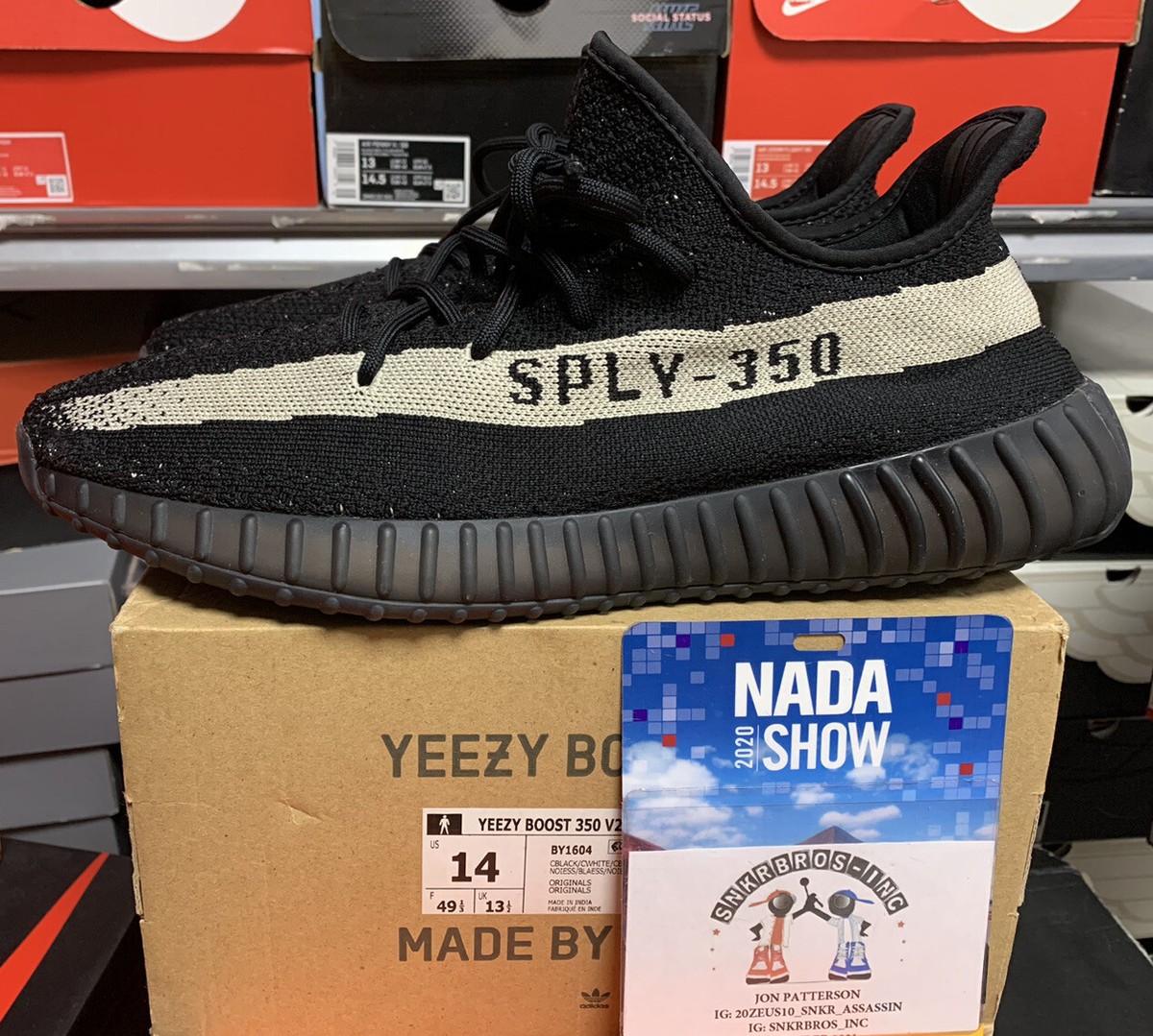 🍪Size 14 adidas Yeezy Boost 350 V2 Low Oreo🍪 889772715585|