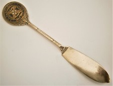 ST800 Vintage PNS Edinborgh Castle Ocean Liner Ship collectors Butterknife spoon