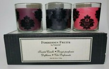 PartyLite Forbidden Fruits Scented Candle Trio New in Box P3F/P95473