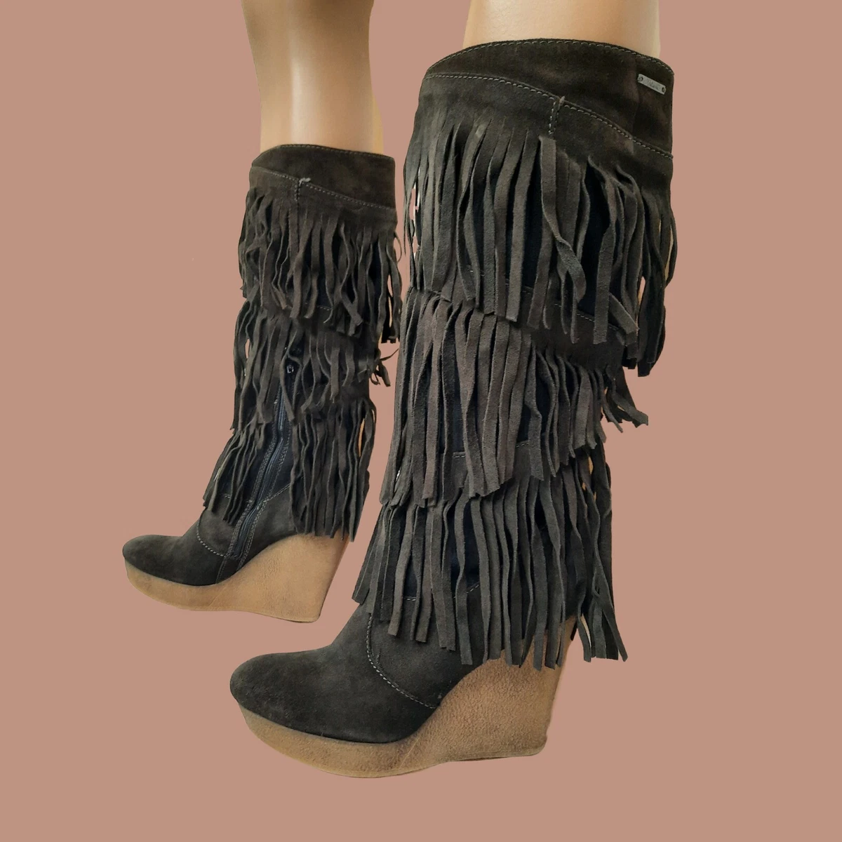 Diesel clearance wedge boots
