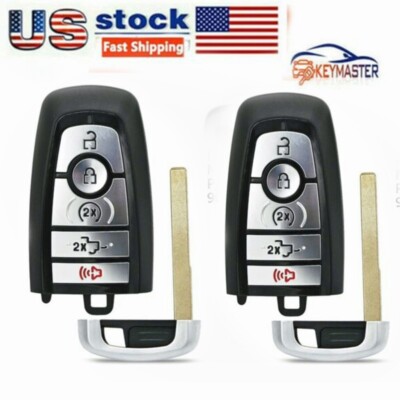 2XSmart Proximity Keyless Remote Key Fob for FORD FUSION EDGE EXPLORER MUSTANG