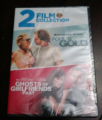 Fool's Gold / Ghosts of Girlfriends Past (DVD) 2 Pack Brand New Sealed Fast Ship