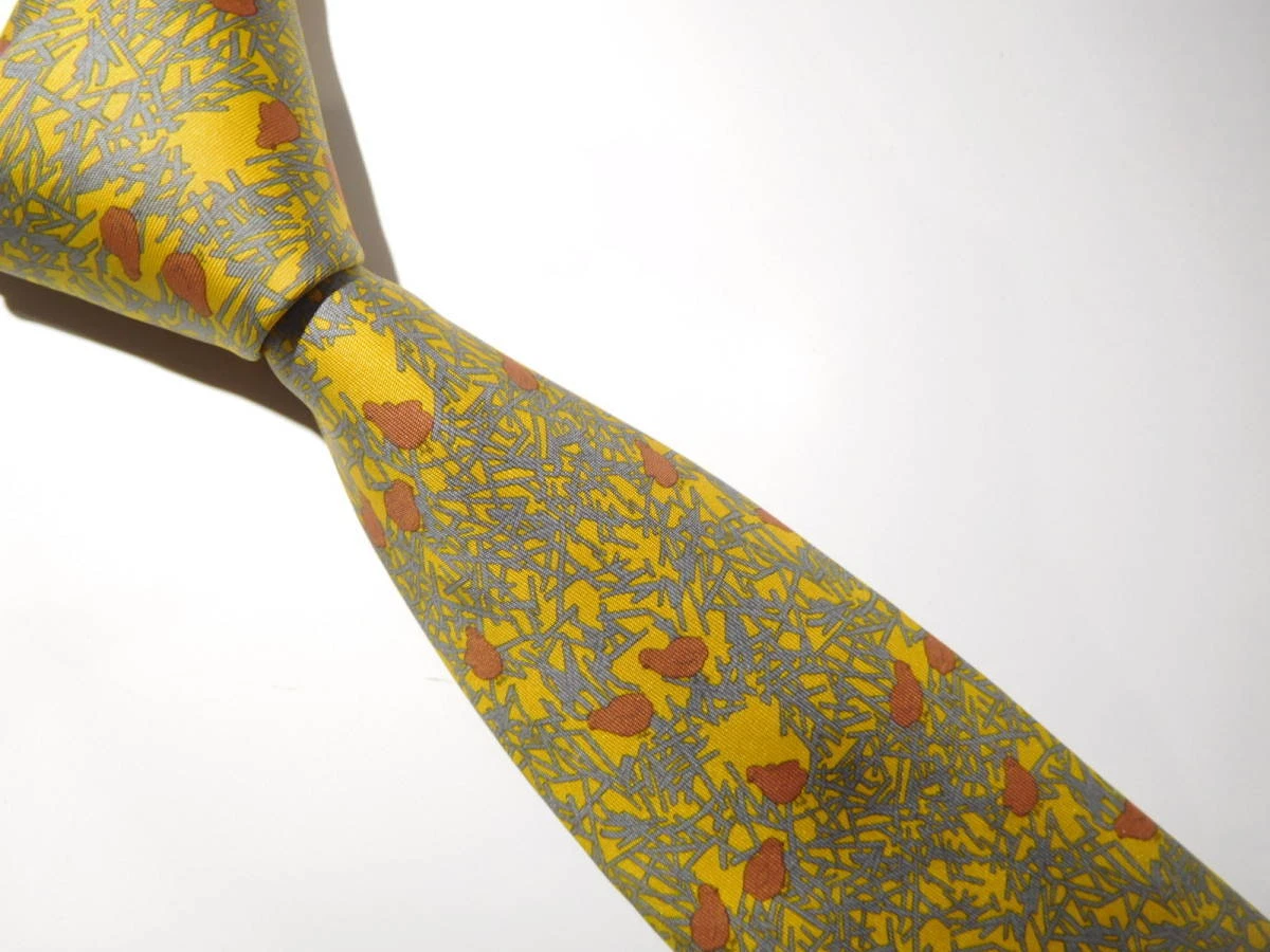 HERMÈS Cravatta uomo HERMES Francia vera seta cravatta abito classico lusso multicolore W571