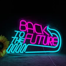 Back to the Future Reproduction LED Neon Sign US Stock