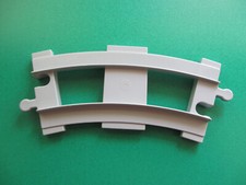Lego Duplo Eisenbahn Schiene Kurve gebogen neues hellgrau (290424A)