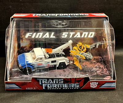 Transformers Screen Battles Final Stand Longarm and Bumblebee
