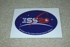 Official NASA International Space Station ISS 20 Years Decal / Sticker