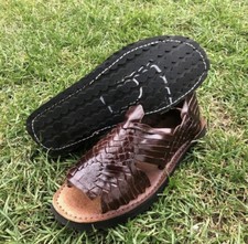 Sandalias HUARACHE Mexicanas Para Hombre Huaraches Mexicanos Pachuco Arana Hecho en México