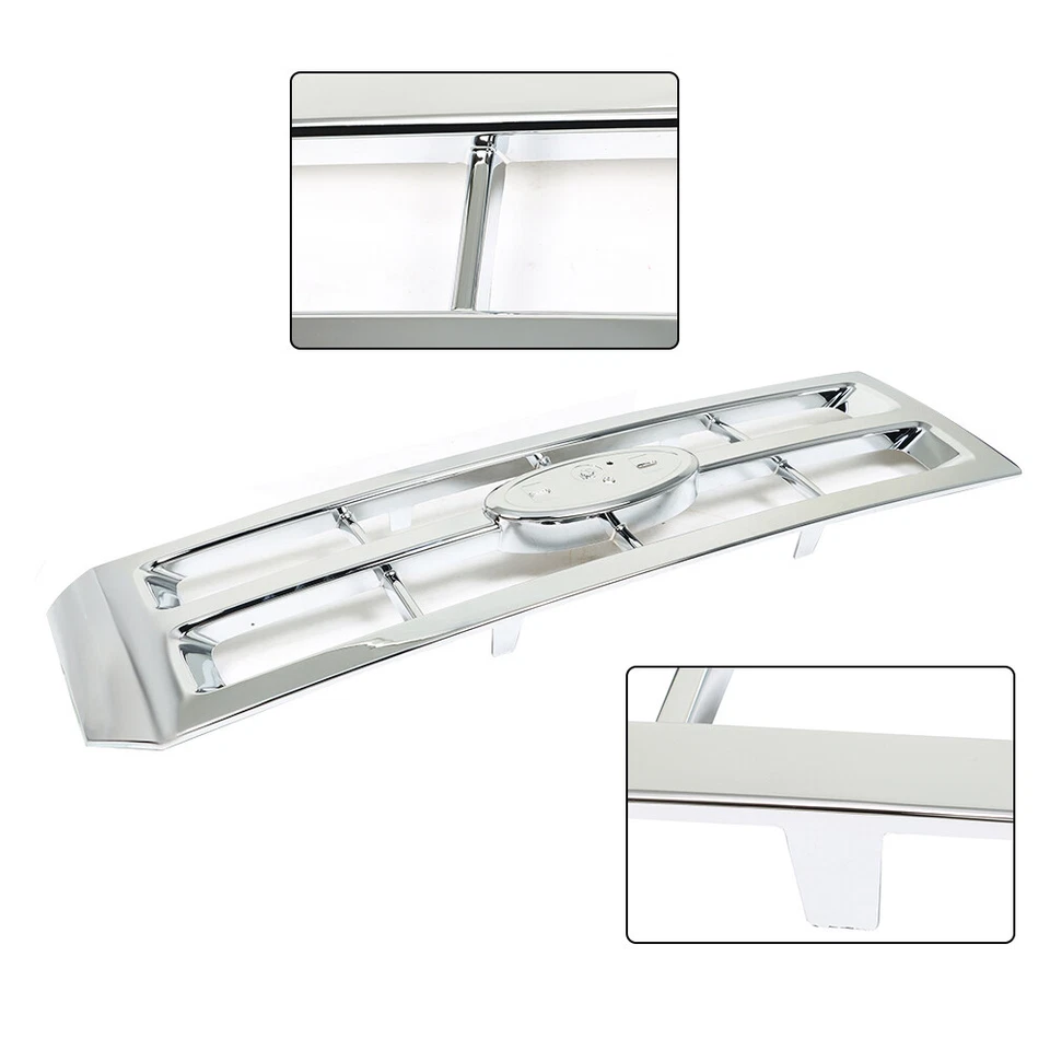 For Ford Escape 2008-2012 8L8Z8200CA Chrome Front Upper Bumper Grille Grill - Image 4 of 4