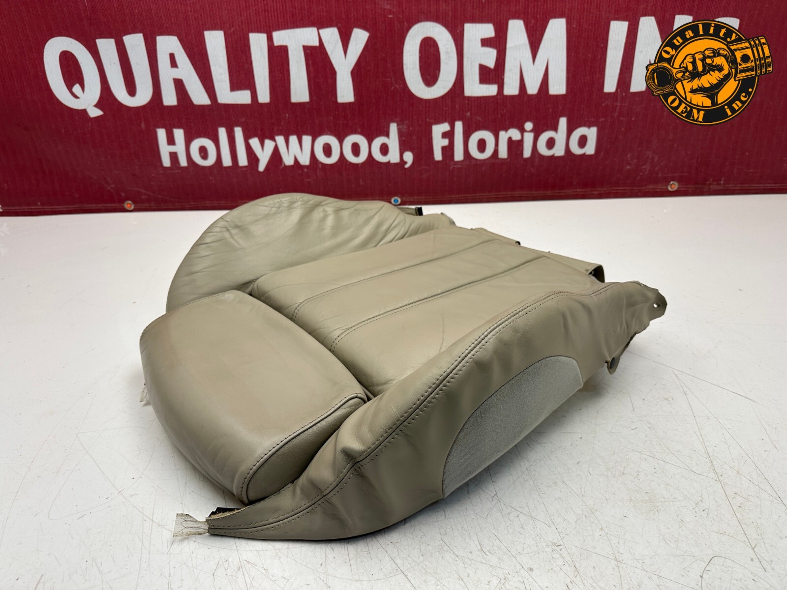 2003-2006 BENTLEY CONTINENTAL GT FRONT RIGHT SEAT UPPER & LOWER CUSHIONS OEM 49k