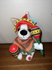 Hug Me Musical Animated Mariachi Puppy Sings The Macarena Shakes Maracas NEW 
