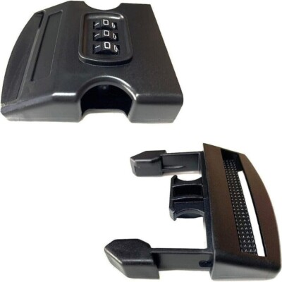 TSA Luggage Lock 3 Digit Combination Travel Suitcase Plastic Lock New