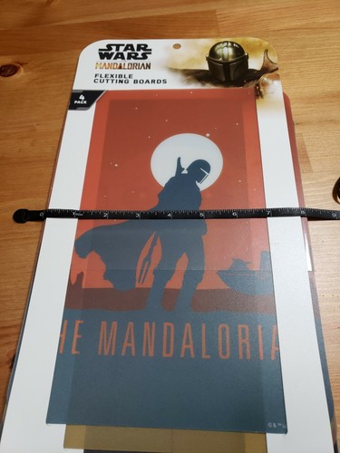 Star Wars The Mandalorian Kitchen Towels Drying Mat & Flexible Cutting Board NWT - Picture 6 of 8