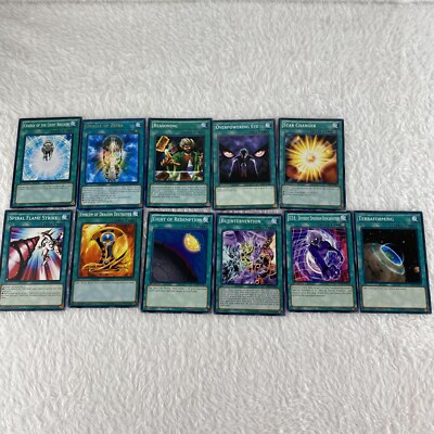 Yu-Gi-Oh! Card Lot of 43 Mixed Spell Cards