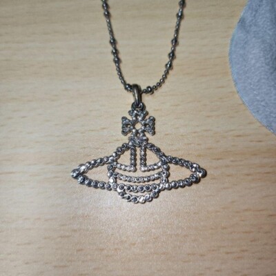 Vivienne Westwood Necklace Silver with box Japan | eBay